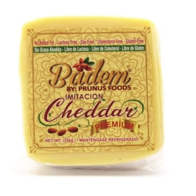 QUESO ALMENDRA IMITACION CHEDDAR TAJADO BANDEM PRUNUS